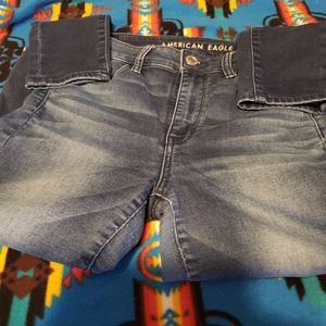 AE Super stretch High Rise Jegging